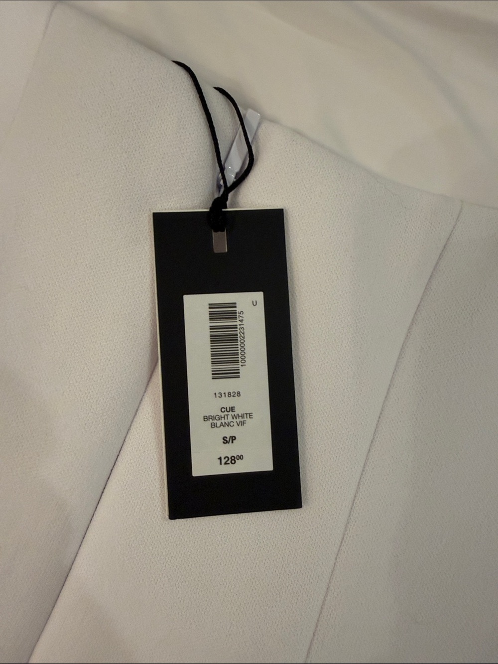 Aritzia Figure Knit White Halter Mini Dress - Women's S NWT - Picture 12 of 14